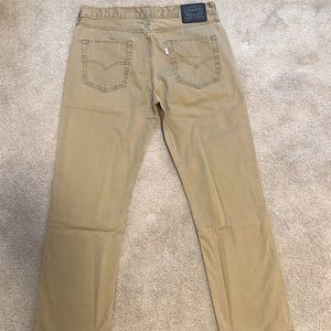514 Tan Levi’s 34x30